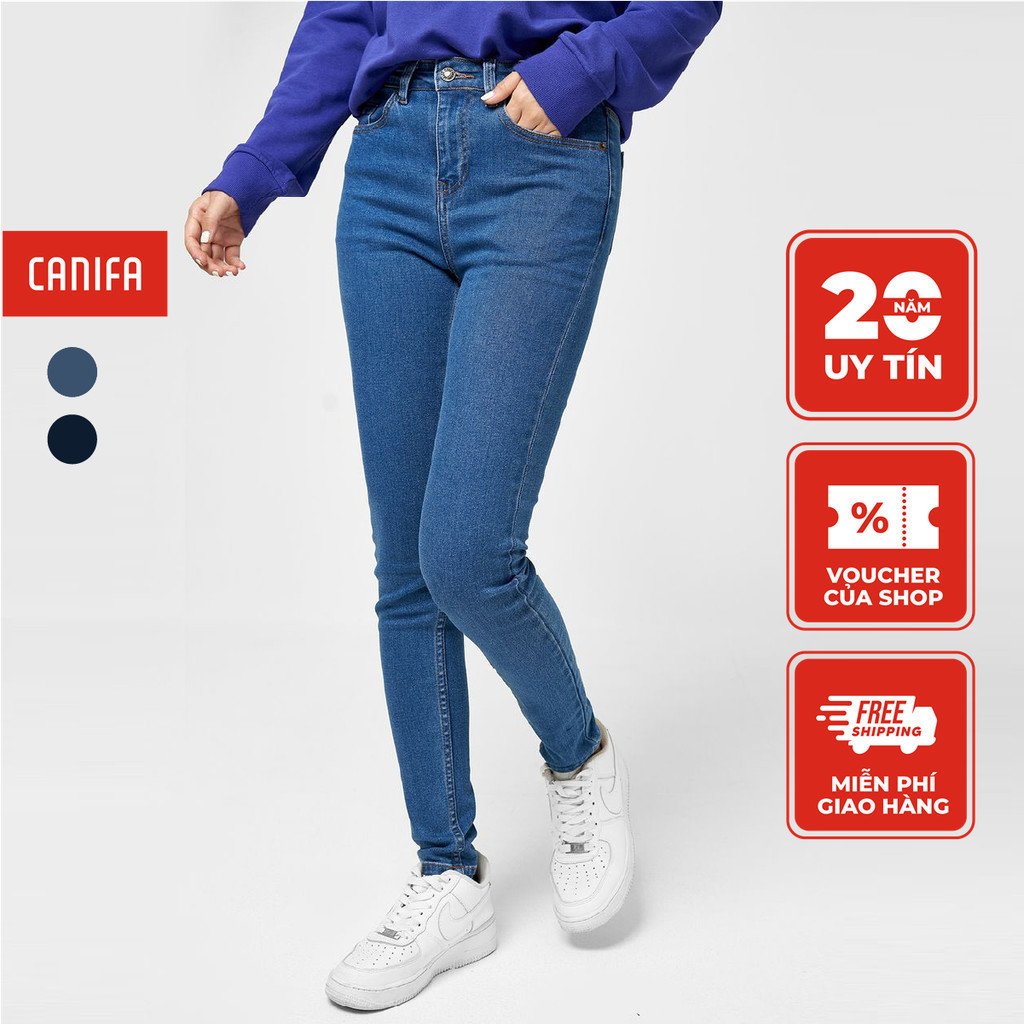 Quần jeans nữ 6BJ20A007 Canifa