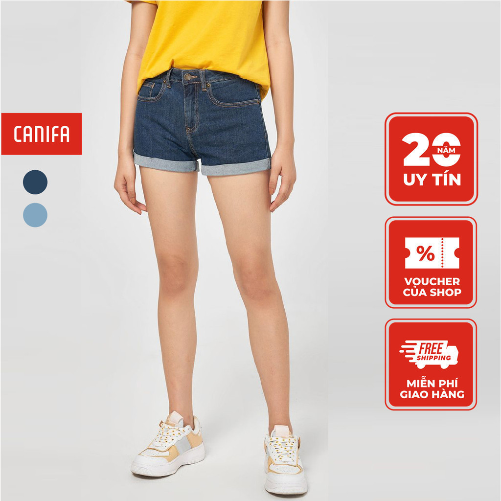 Quần soocs jeans nữ 6BS20S021 Canifa