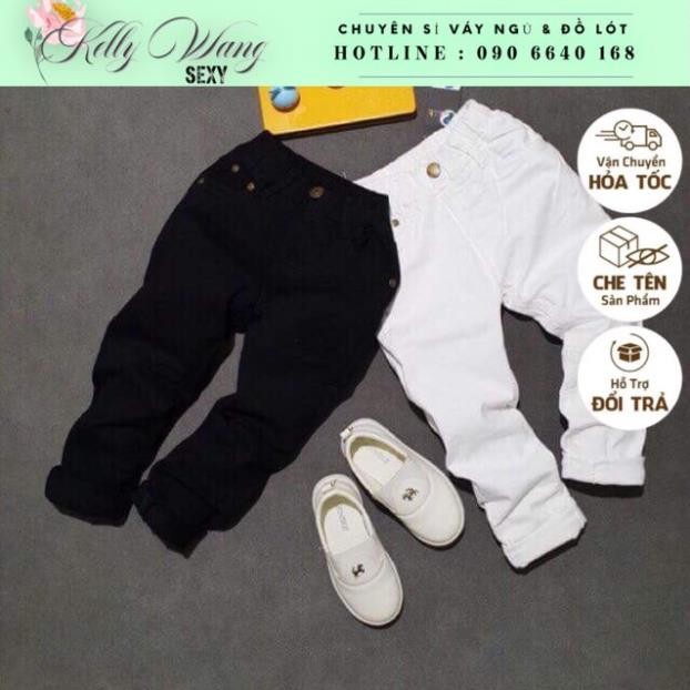 FREESHIP 99K TOÀN QUỐC_Quần jean mộc trắng đen cao cấp NJ 304 12kg-25 kg