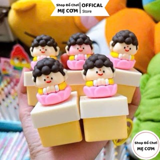  Móc Khoá Bàn Phím Cơ Tích Đức Tịnh Tâm Kèm Giọng Nói Đèn Led Móc Khoá Keycap Dễ Thương 