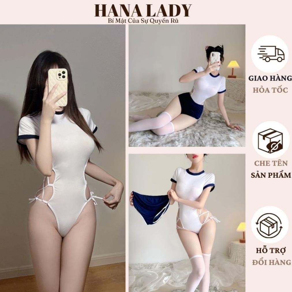 Đồ Ngủ Bodysuit Sexy - Set Liền Thân Gợi Cảm Cosplay Nữ Sinh Sexy CP310