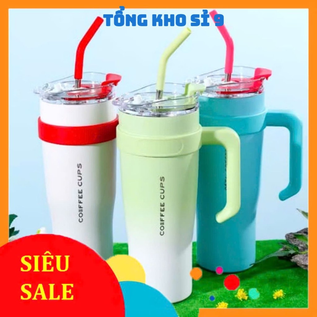 LY GIỮ NHIỆT COFFEE CUPS 1250ML,  Cốc giữ nhiệt bằng thép không gỉ Sus304 1250ml, Cách nhiệt chân kh