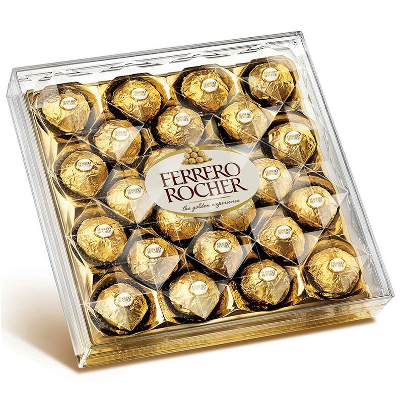 [FERRERO ROCHER] Socola Ferrero Rocher 300G (Hộp 24 Viên) - Kẹo Socola Nhập Khẩu Ý Chính Hãng