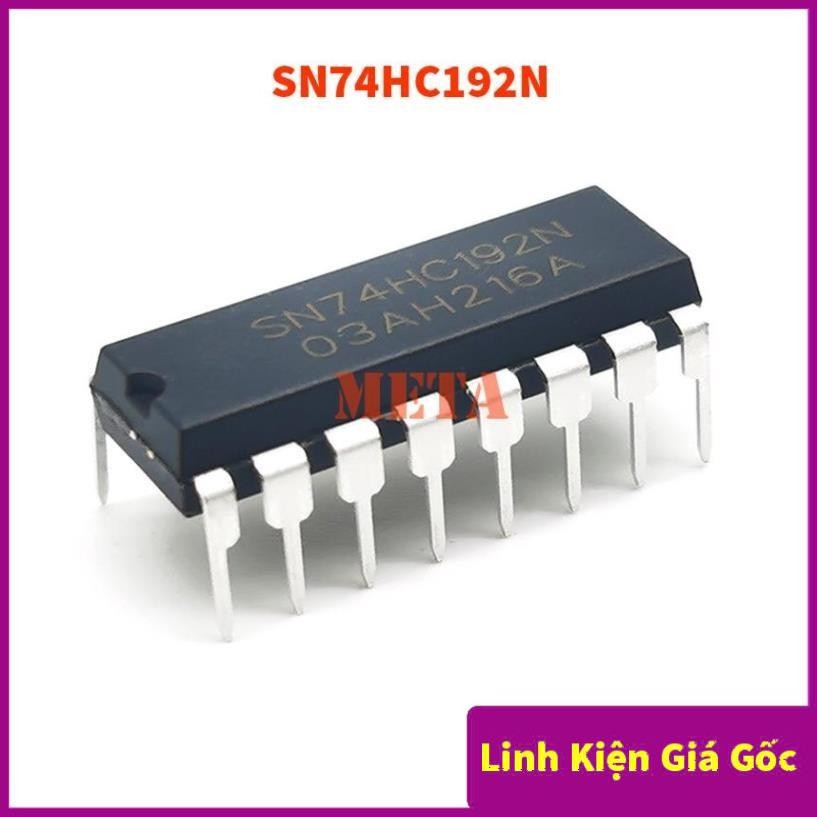 SN74HC192N Dip 16 Chân Cắm - SN74HC192 74HC192 HC192 74192