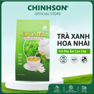 Trà Nhài Thái Nguyên Chính Sơn nguyên liệu pha chế đồ uống 100% tự nhiên  Gói 100g  
