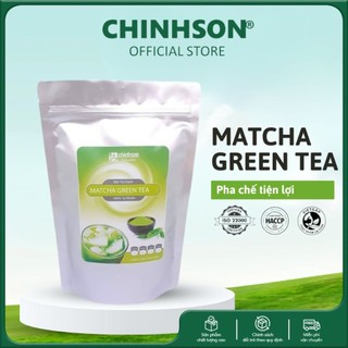 Bột trà xanh Matcha Green Tea Pha Chế Đồ Uống Tại Nhà 750g/500g - Chính Sơn
