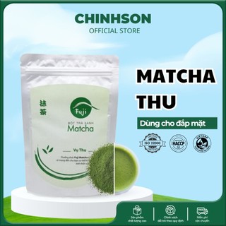  Fuji Matcha Thu CHINHSON 50gr Bột Trà Công Nghệ Nghiền Lạnh Từ Nhật Bản Làm Bánh Kẹo Kem,Đắp Mặt 