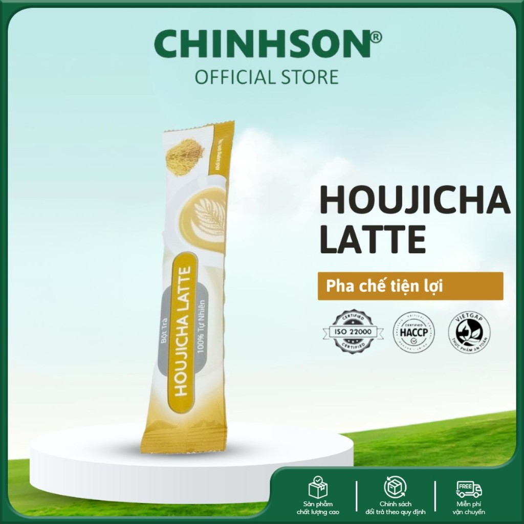 Bột Trà Rang Chính Sơn HoujiCha Latte [Gói 18g]