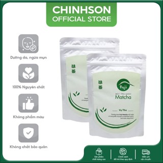 COMBO 2 Gói Fuji Matcha Thu CHINHSON 100g, Bột Trà Xanh Công Nghệ Nghiền Lạnh Từ Nhật