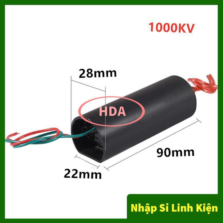 Kích Điện Cao Áp, Vào 3V7-6V ra 400KV 1000KV (Máy đánh lửa, dùi cui) - Module tăng áp