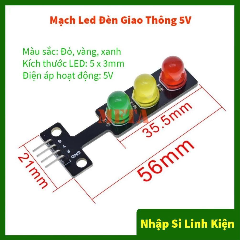 Mạch Led Đèn Giao Thông 5V