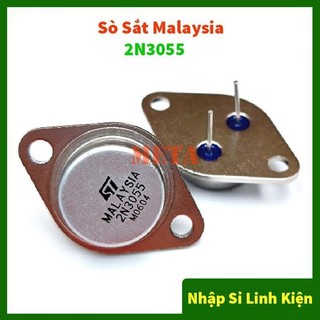 Tran Công Suất Ngược NPN 2N3055 TO-3 15A/100V - Sò Sắt Malaysia