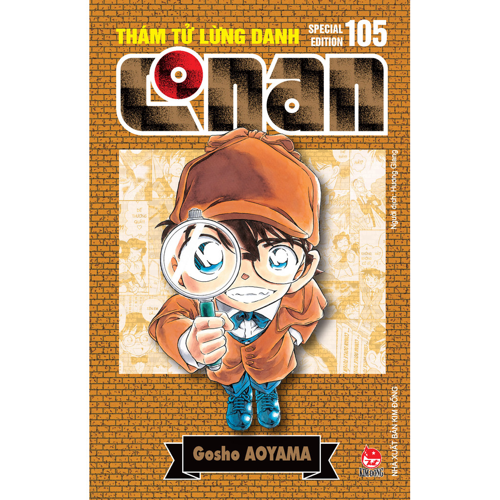 Sách Thám Tử Lừng Danh Conan Tập 105 (Bản Đặc Biệt) - NXB Kim Đồng - Bản Quyền