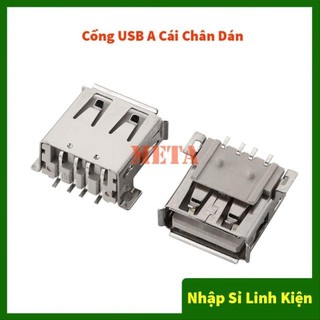 [Túi 5 Cái] Cổng USB A/B/Micro/Mini Đầu Đực/Cái Chân Cắm/Dán (Đầu USB, USB A, USB B, USB Micro, USB Mini)