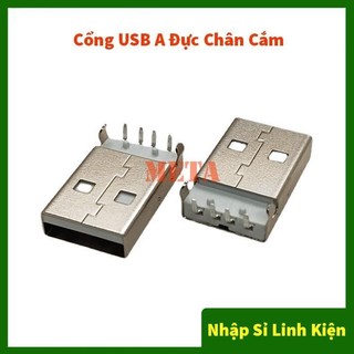 [Túi 5 Cái] Cổng USB A/B/Micro/Mini Đầu Đực/Cái Chân Cắm/Dán (Đầu USB, USB A, USB B, USB Micro, USB Mini)
