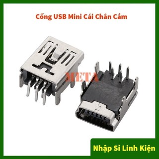 [Túi 5 Cái] Cổng USB A/B/Micro/Mini Đầu Đực/Cái Chân Cắm/Dán (Đầu USB, USB A, USB B, USB Micro, USB Mini)