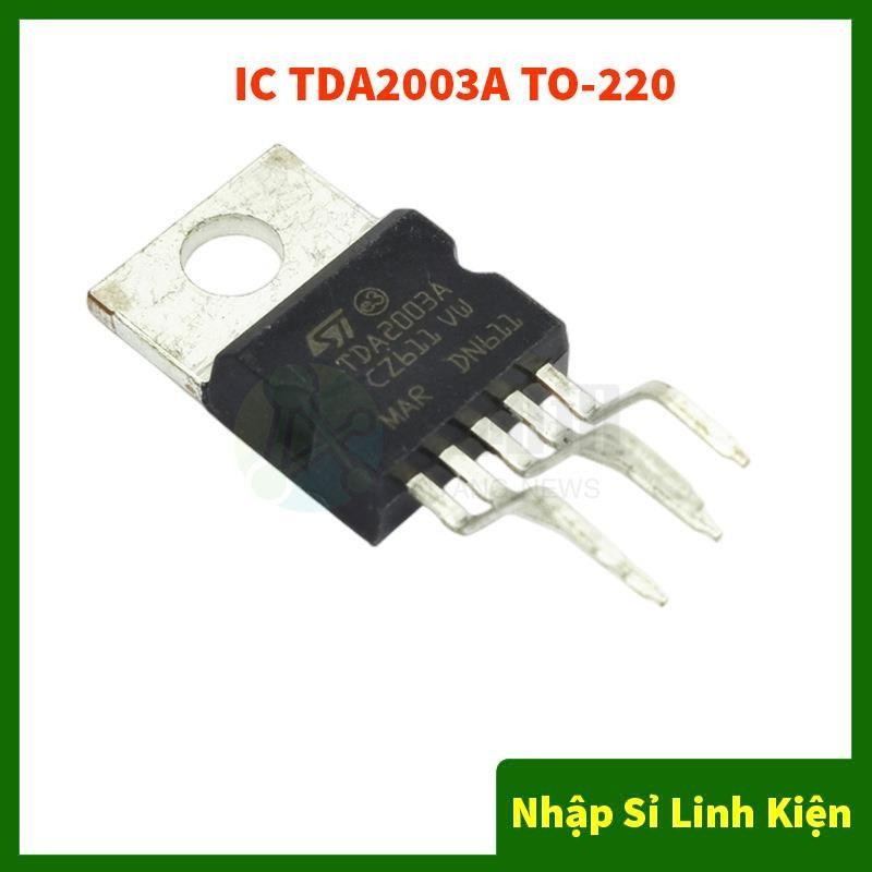 TDA2003 TDA2003A TDA2003AV TO220-5 IC khuếch đại âm thanh mới 100% - Hàng Đài Loan