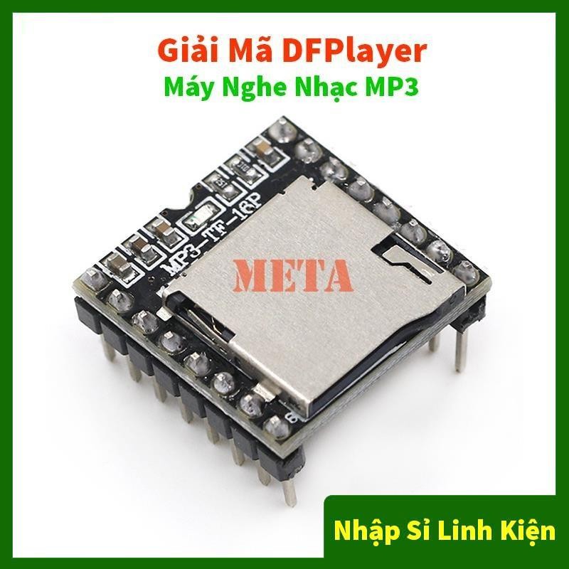 Mạch Giải Mã DFPlayer Máy Nghe Nhạc MP3