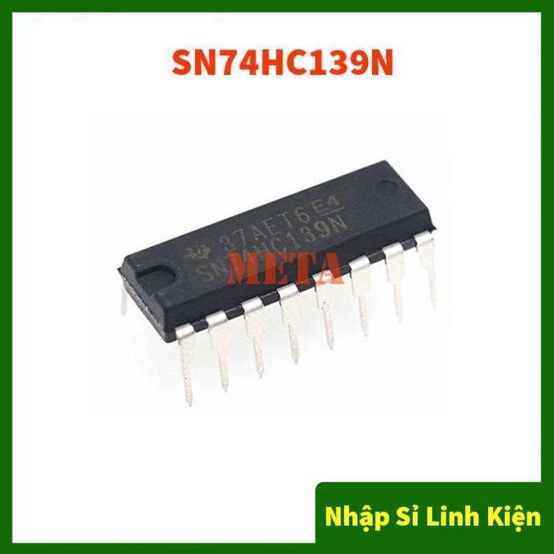 SN74HC139N Dip 16 Chân Cắm - SN74HC139 74HC139 HC139 74139