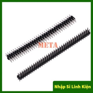 [Túi 5 Cái] Jump đực đôi 2.54mm 2x40P chân thẳng