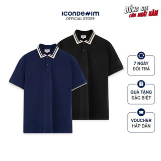 Áo Polo nam ICON DENIM Highlighted Collar PLID0114