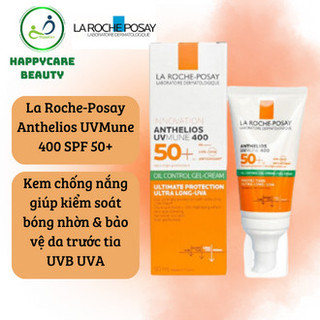 Kem chống nắng giúp kiểm soát bóng nhờn & bảo vệ da trước tia UVB UVA La Roche-Posay Anthelios UVMune 400 50+ 50ml
