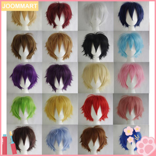 [joommart] Bộ Tóc Giả Ngắn Thẳng Dùng Hoá Trang Tiệc Anime Cho Nam Và Nữ