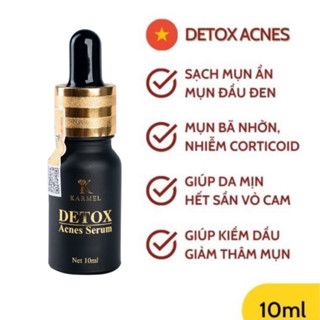 Serum Kamel Detox ngăn ngừa và giảm mụn loại bỏ mụn đầu đen, bã nhờn