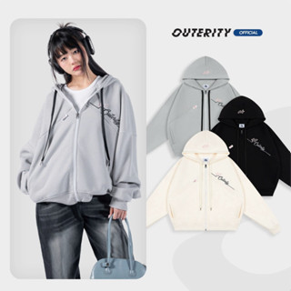 Áo Khoác Hoodie Zip Outerity 2027 | Mũ to dày dặn bigsize | Localbrand 2024