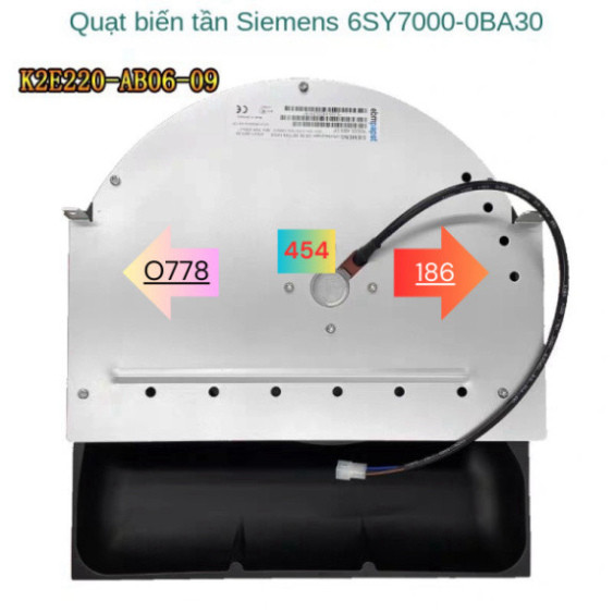 Ebmpapst Hoàn Toàn Mới 6sy7000-0ab28/0ab30 Quạt Biến Tần