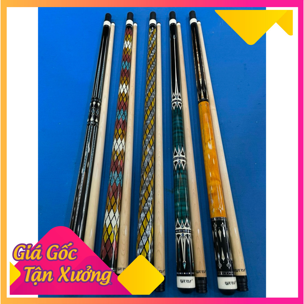 [Tặng kèm phụ kiện] Cơ bida 3C cao cấp, cơ 3C ren Radial cao cấp, Cơ bida| Gậy bida cá nhân - linh p