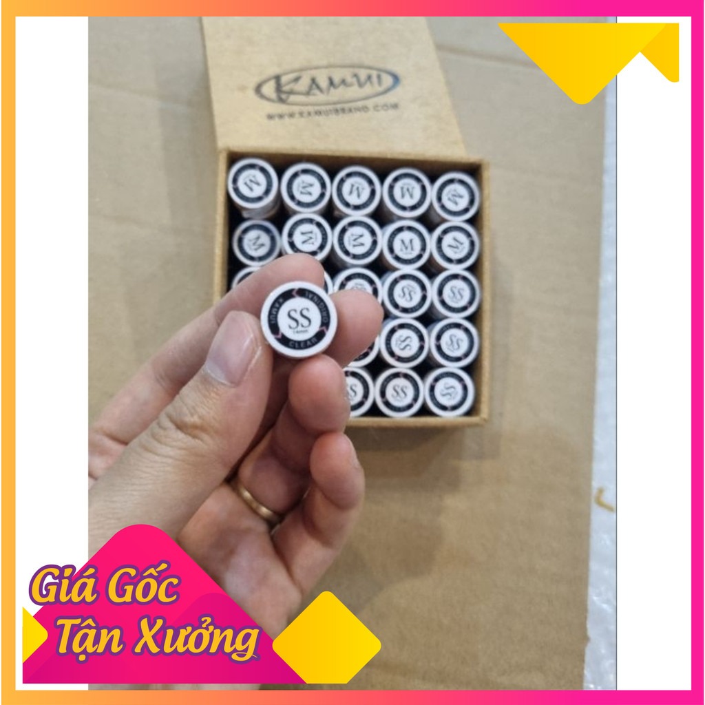 Tẩy bida Kamui, đầu tẩy bi-a cá nhân chuyên để dùng nhiều tầng size S,M hàng thật