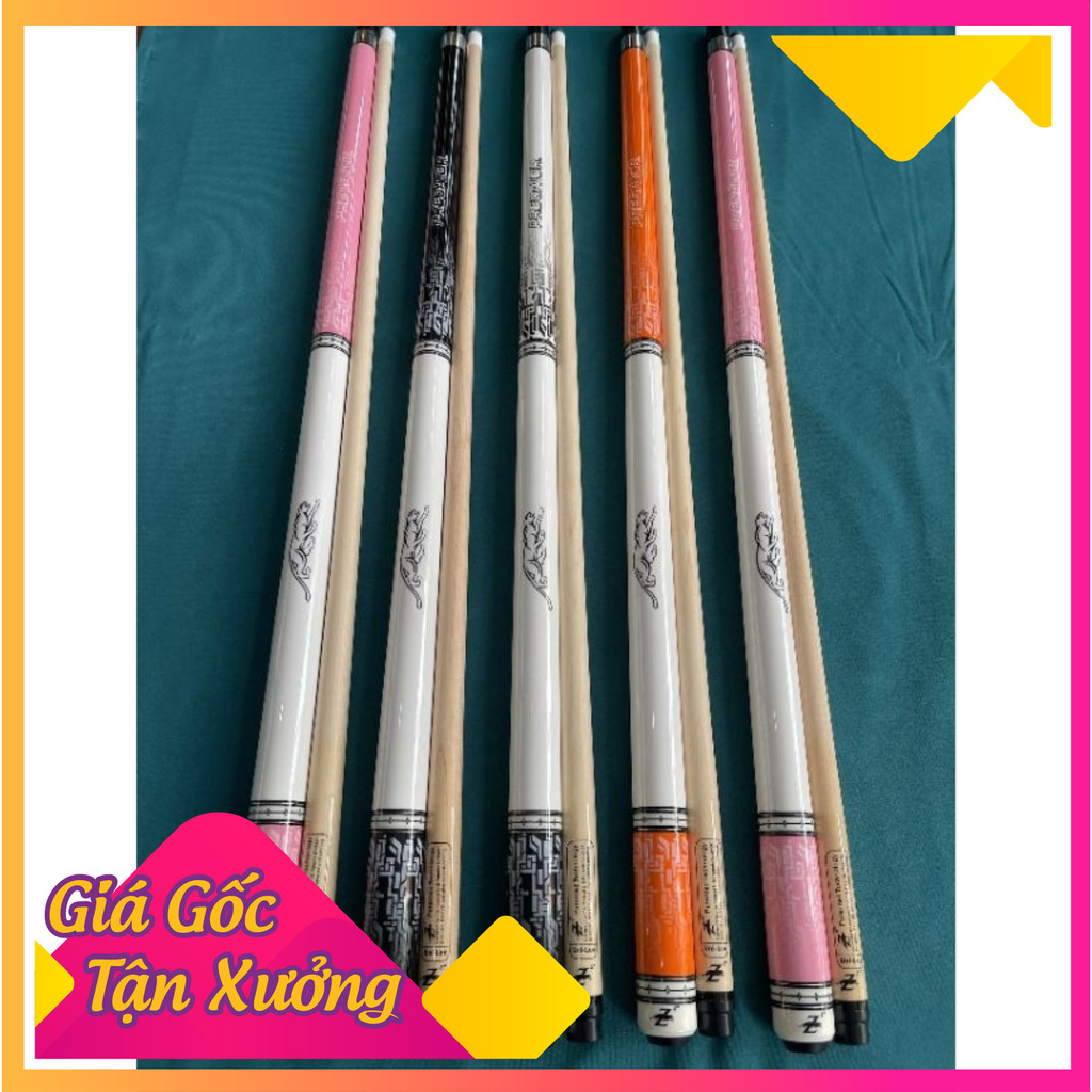 Gậy bida PREOAIDR 04, Cơ Bi-a cá nhân yêu cầu ngọn mộc ren uniloc hàng đẹp tốt và chất lượng dùng cá