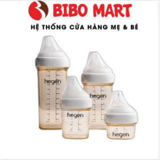 [CHÍNH HÃNG] Bình sữa Hegen PPSU 150ml - 240ml -330ml. Núm Ty Siêu Mềm ST1 1 ib S55