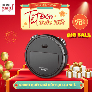  Robot quét nhà hút bụi lau nhà thông minh Máy Hút Bụi đa chức năng giá rẻ 
