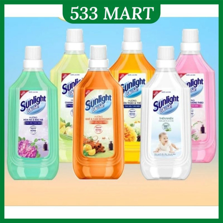 [Chai 1KG] Nước Lau Sàn Sunlight Chai 1KG