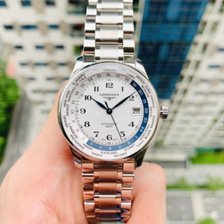  Đồng hồ nam chính hãng Longines Master Worldtime L2.631.4.70.6 - Máy cơ tự động - Kính Sapphire 