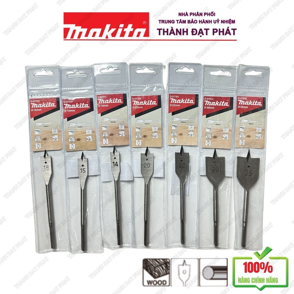 MŨI KHOAN DẸT MAKITA CHÍNH HÃNG