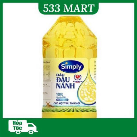 Dầu ăn Simply Đậu nành 2L