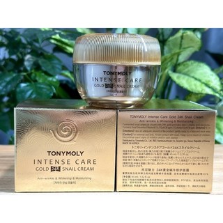   Kem ốc sên Tonymoly  Intense Care Gold 24K Snail Cream 45ml 