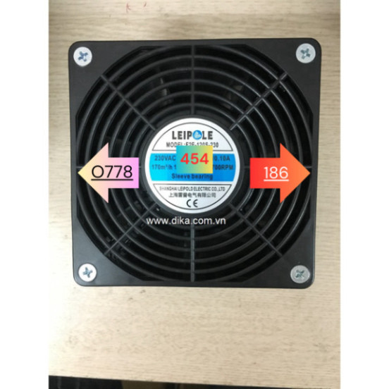 F2E-120S-230 Quạt gió Leipole