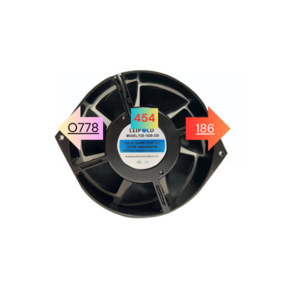 Quạt F2E-162B-230 Nhiệt Độ Cao 17055 230V 0.33a