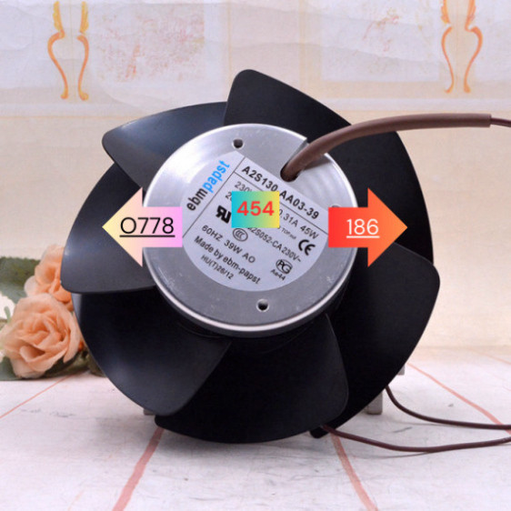 Quạt làm mát Ebmpapst 230V 45W A2S130-AA03-39 Biến Tần