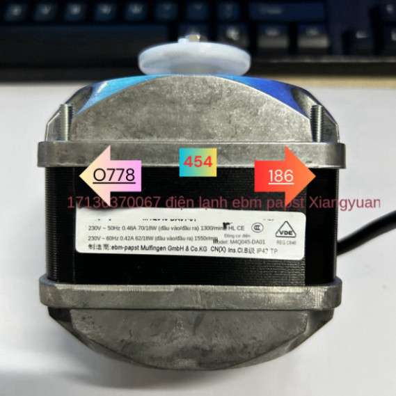 Động Cơ Điện M4Q045-CF01-01 60W 16W Động Cơ Quạt