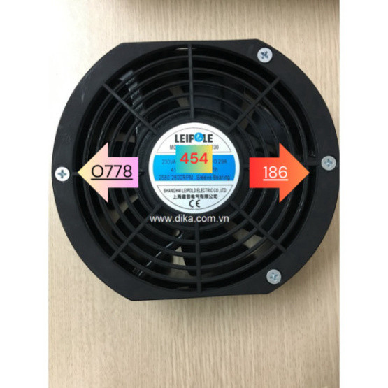 F2E-150S-230 Quạt gió Leipole