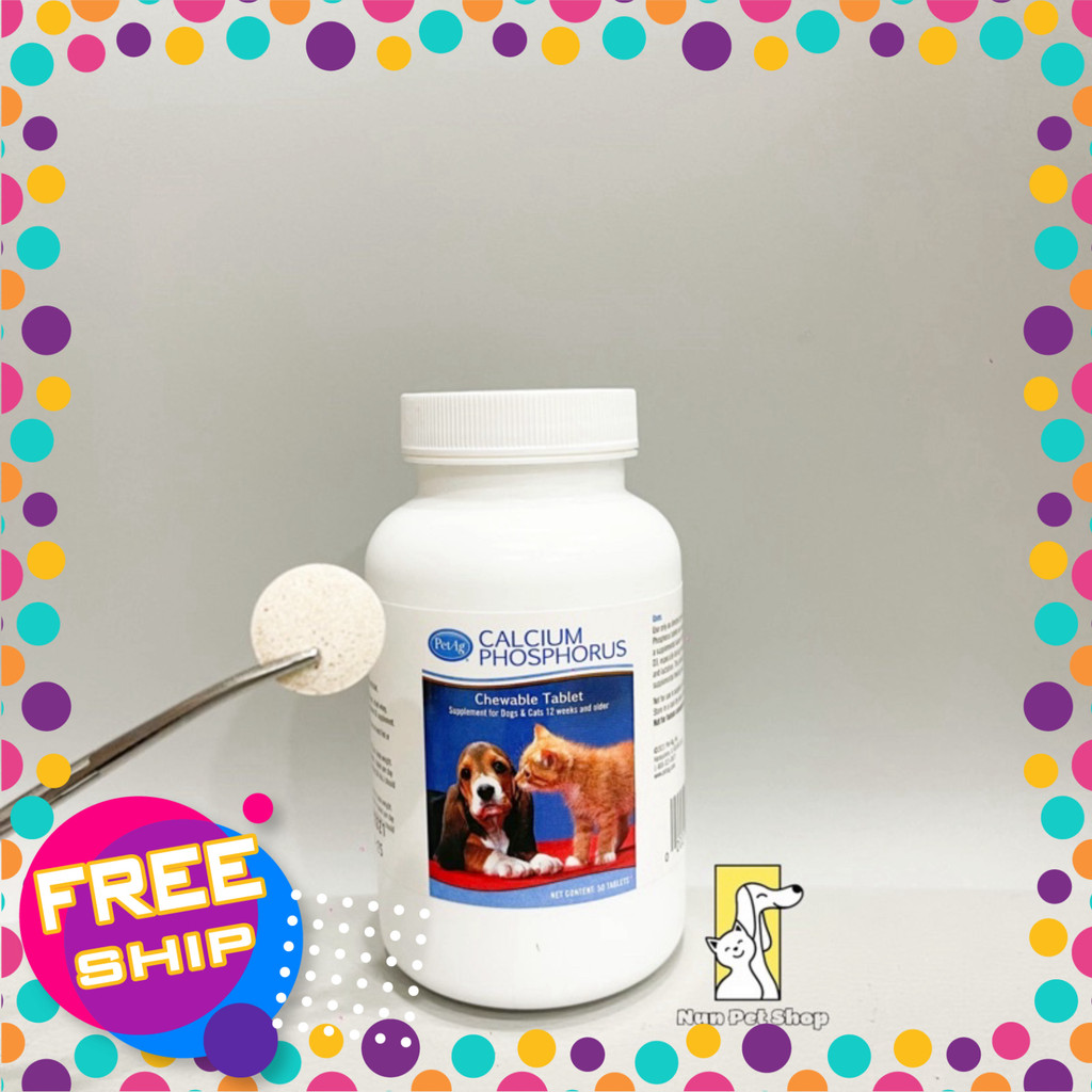 VIÊN BỔ SUNG CANXI PETAG CALCIUM PHOSPHORUS DÀNH CHO CÚN MÈO🔅