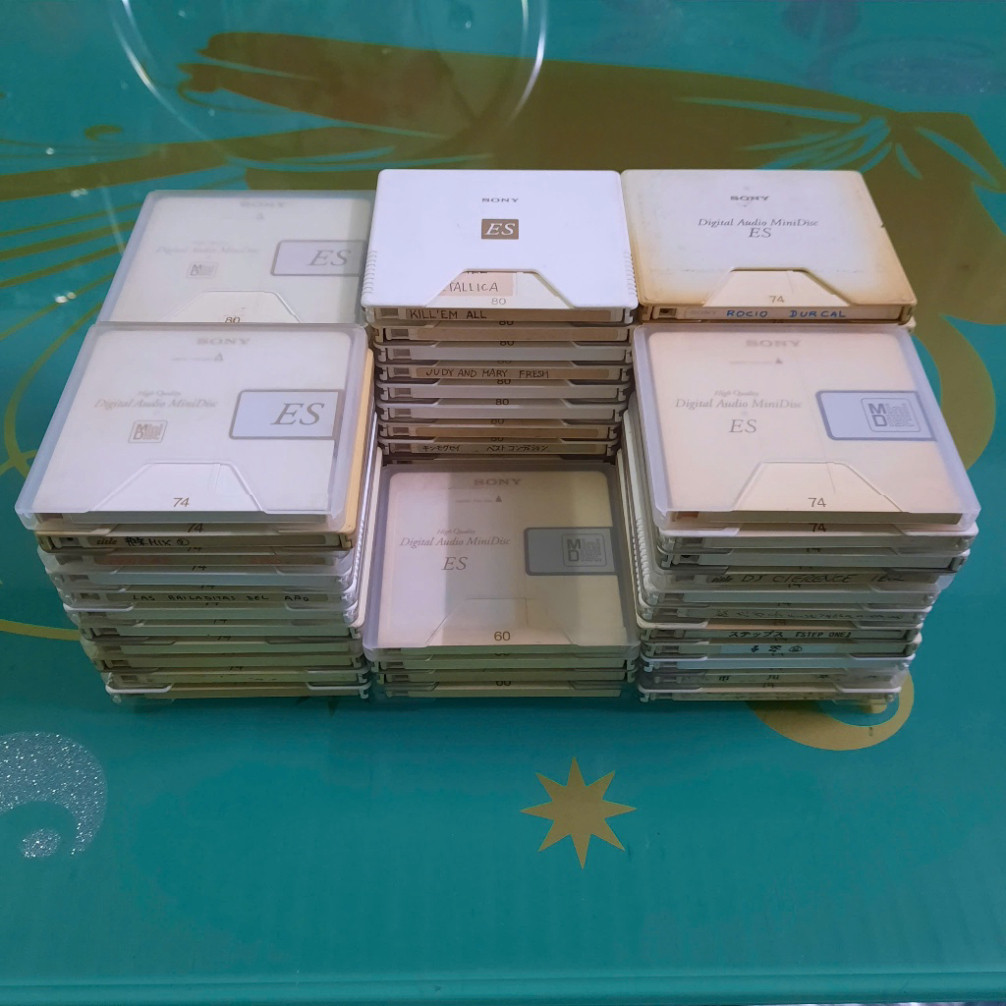 ĐĨA MD TRẮNG CHƯA CÓ NHẠC ( MINI DISC ) ES HÀNG BÃI NHẬT