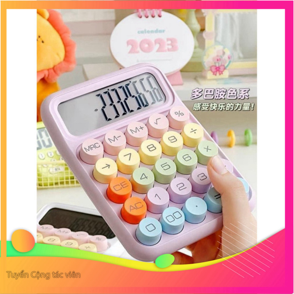 Máy tính candy sweet nhiều màu