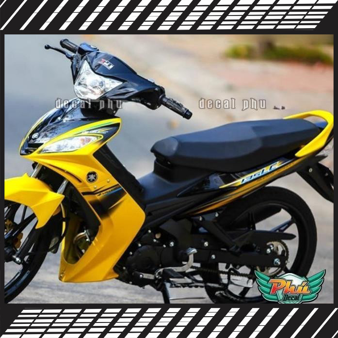 Tem rời Exciter 2006-2010 135LC vàng đen