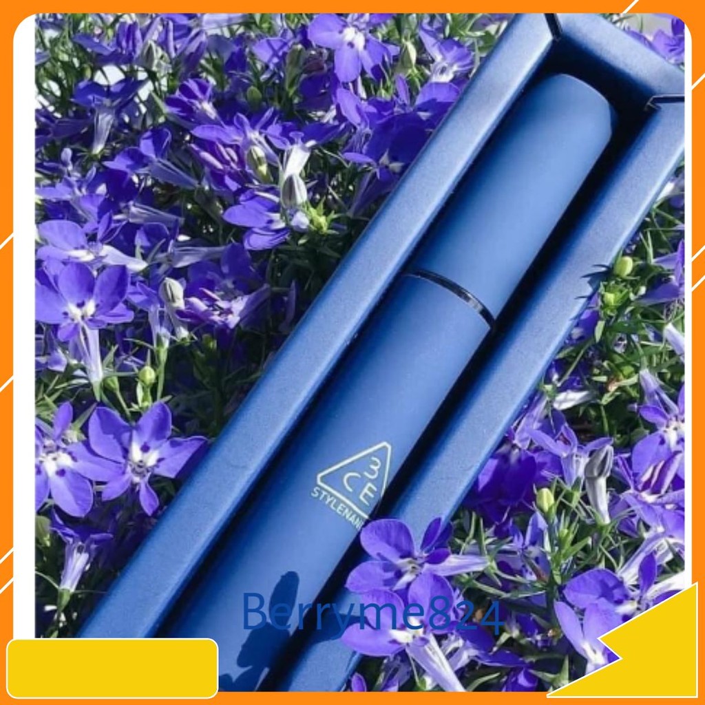 Son 3CE - Son Vỏ Xanh Mẫu Mới Màu Đỏ Đất - Son Kem Siêu Lì